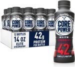 Fairlife Core Power Elite 42g High Protein Milk Shakes, Ready to Drink for Workout Recovery, Chocolate, 14 Fl Oz (Pack of 12)